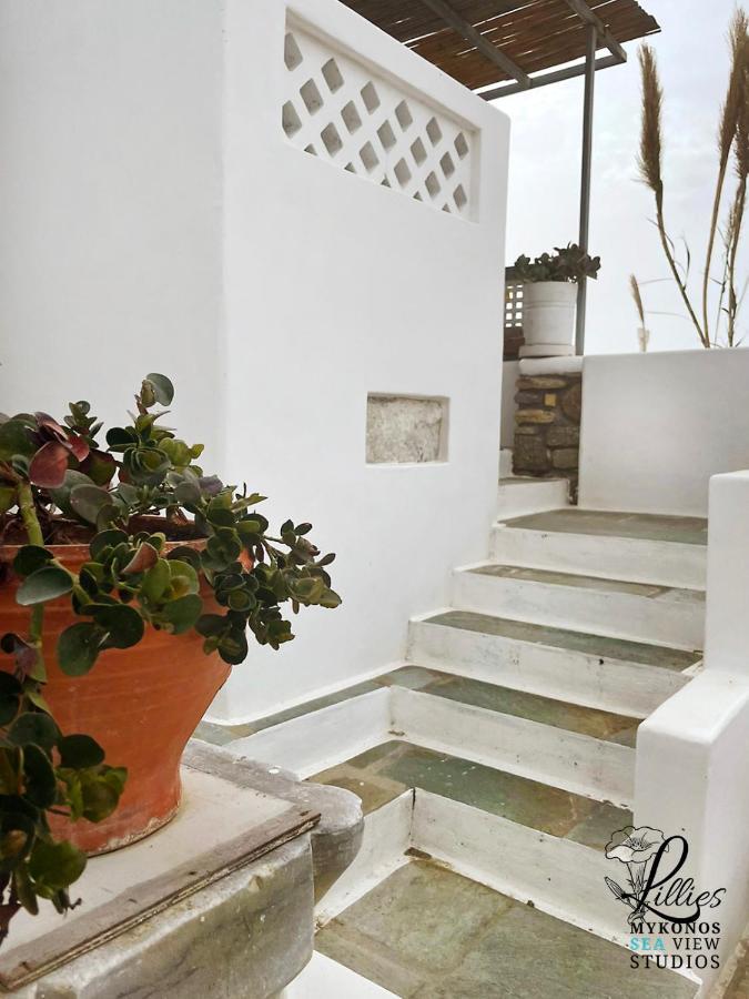 Lillies Mykonos Sea View Studios Tourlos Exterior photo