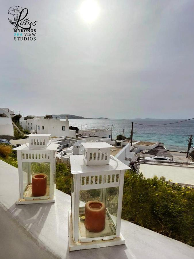 Lillies Mykonos Sea View Studios Tourlos Exterior photo